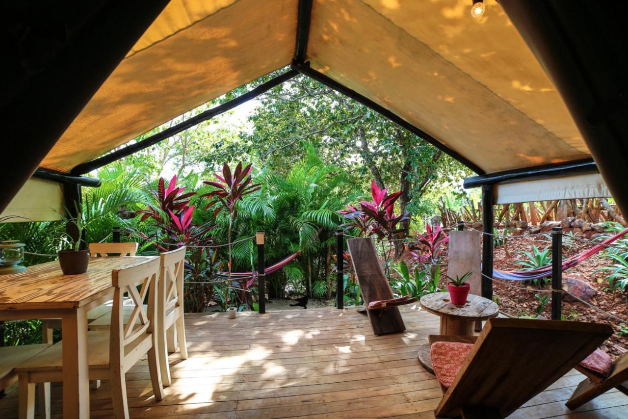 Glamping Hotel Flor Y Bambu Playa Grande Zewnętrze zdjęcie